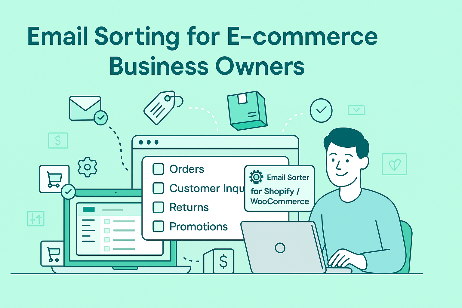 Email Sorting for E-commerce Business