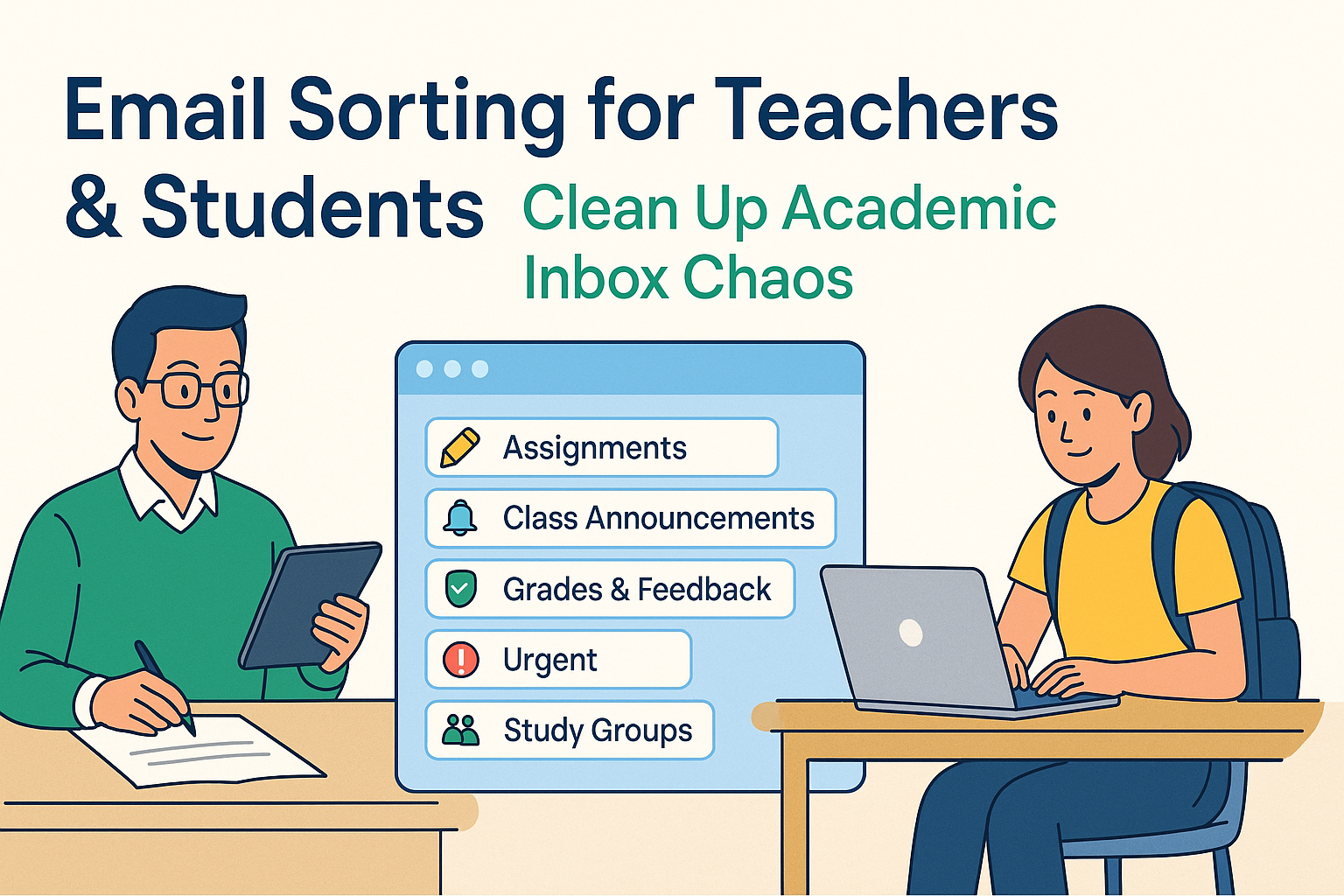 Email Sorting for Teachers & Student