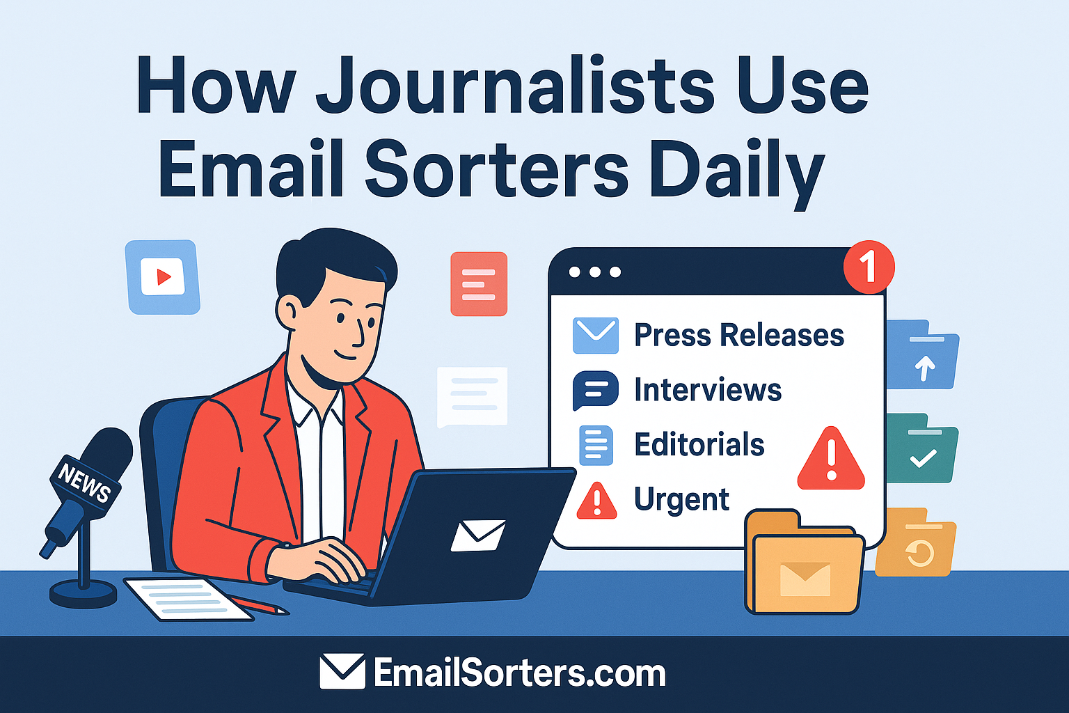 How Journalists Use Email Sorters Daily