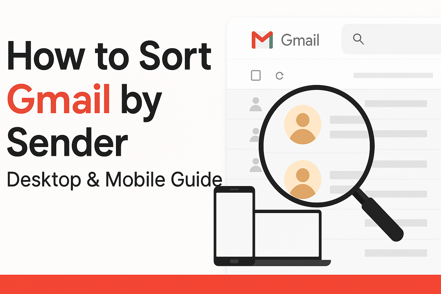 Sort Gmail by Sender