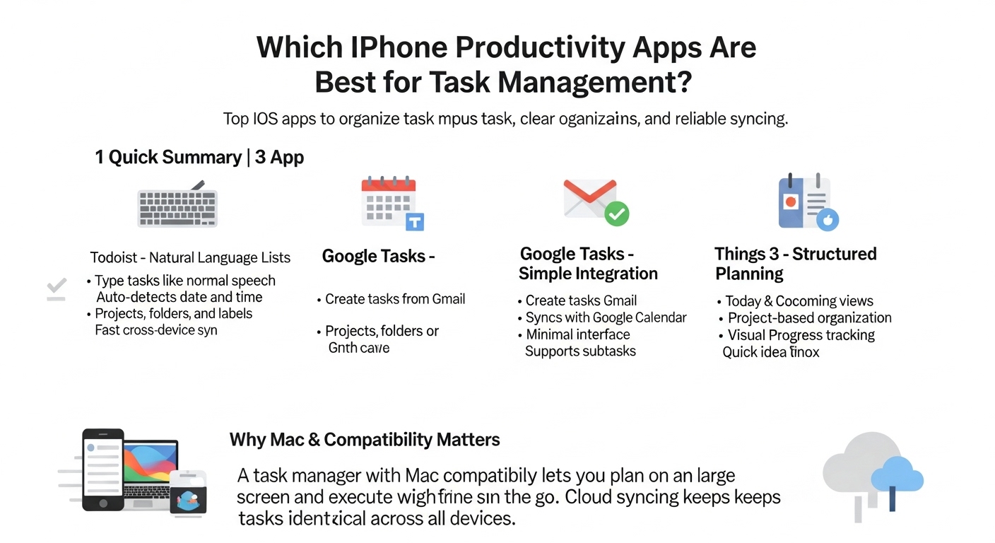 15 Best Productivity Apps For IPhone In 2026