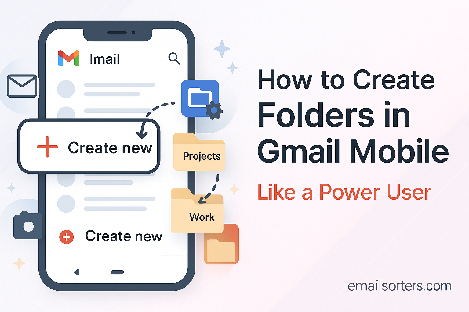Create Folders in Gmail Mobile