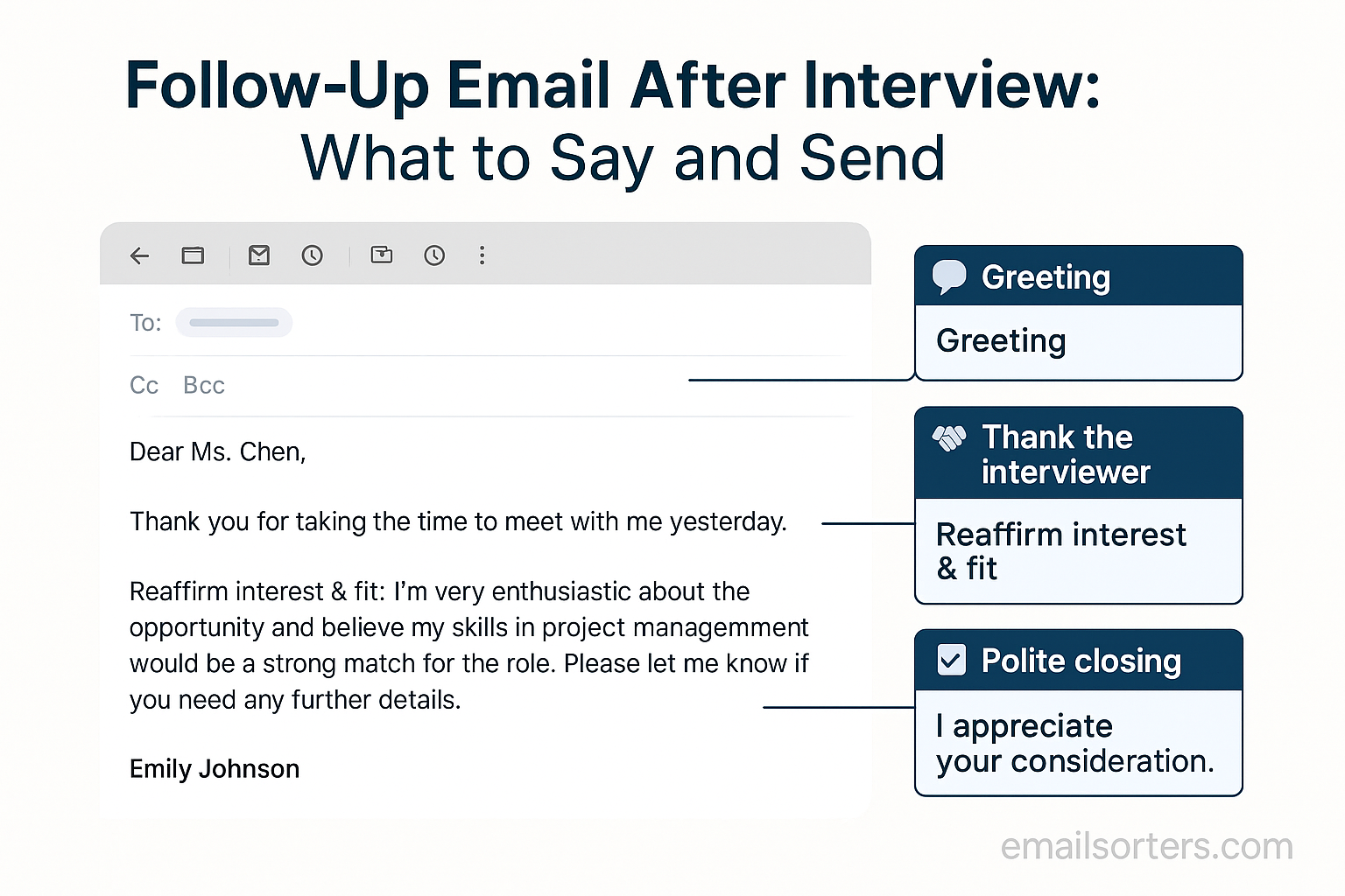 Follow-Up Email After Interview