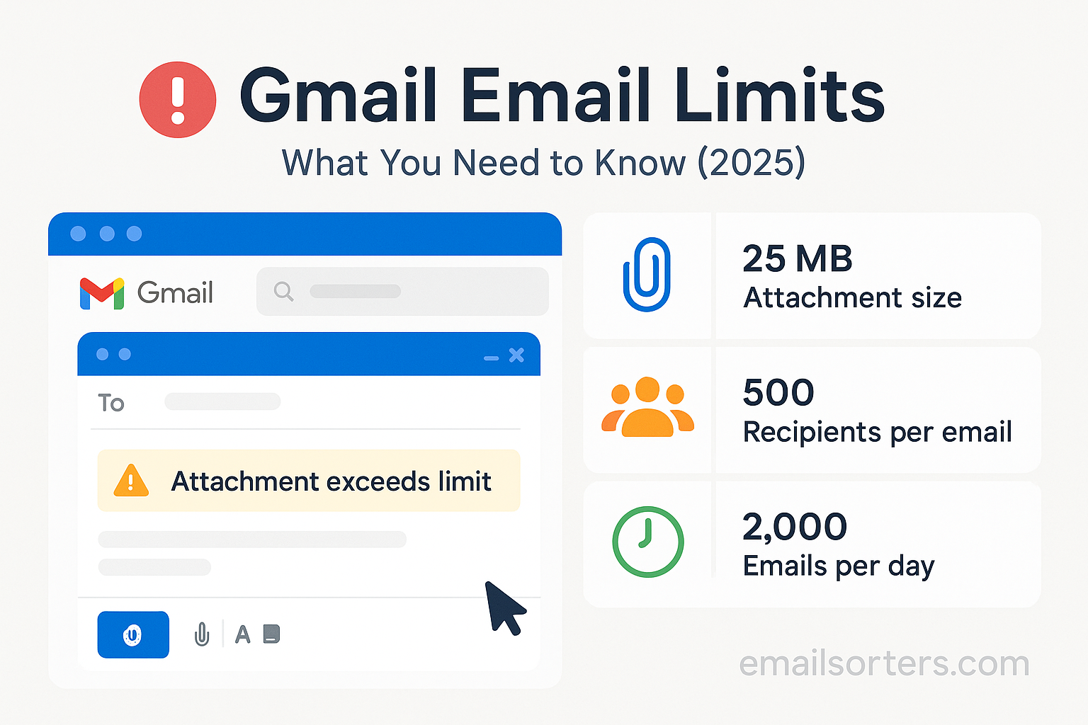 Gmail Email Limits