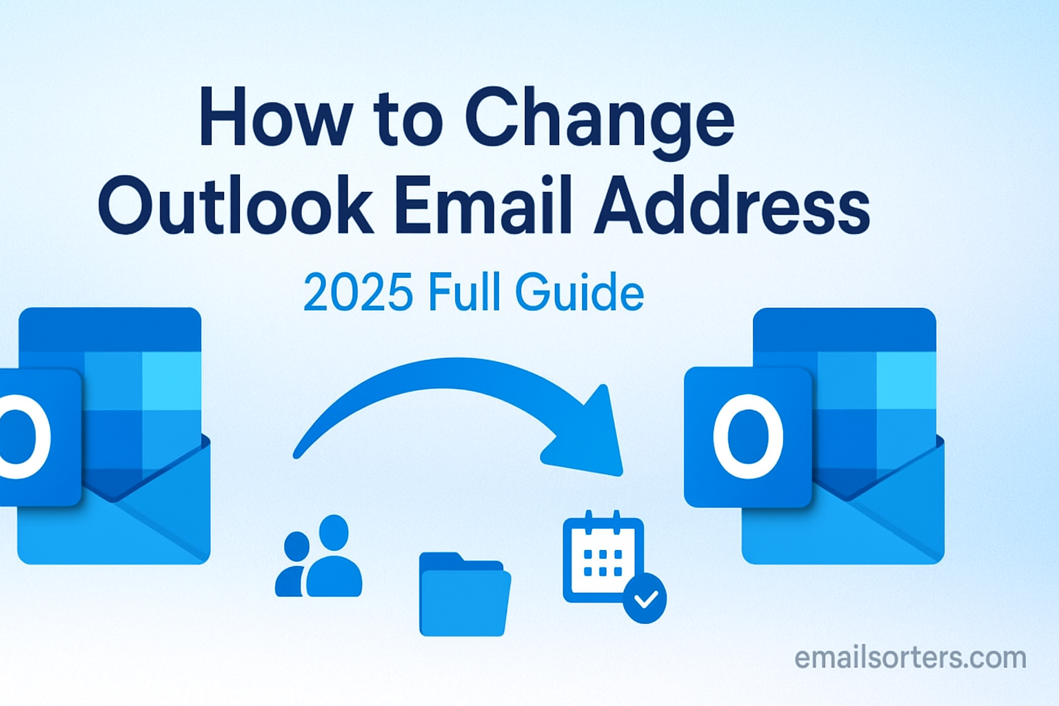 Change Outlook Email Address