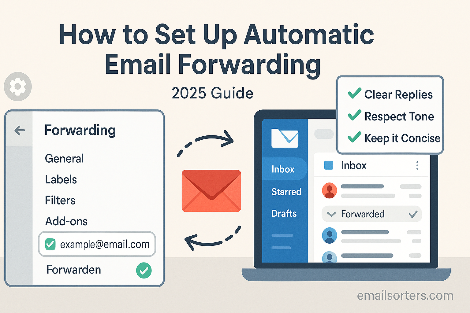 Automatic email forwarding