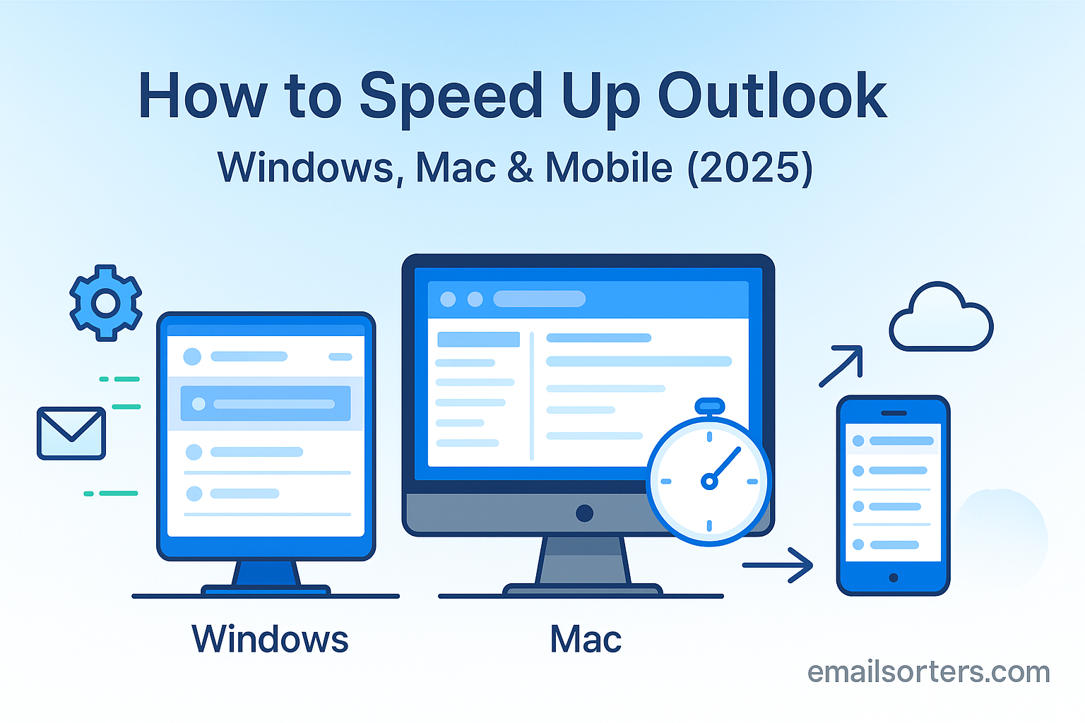 Speed up Outlook