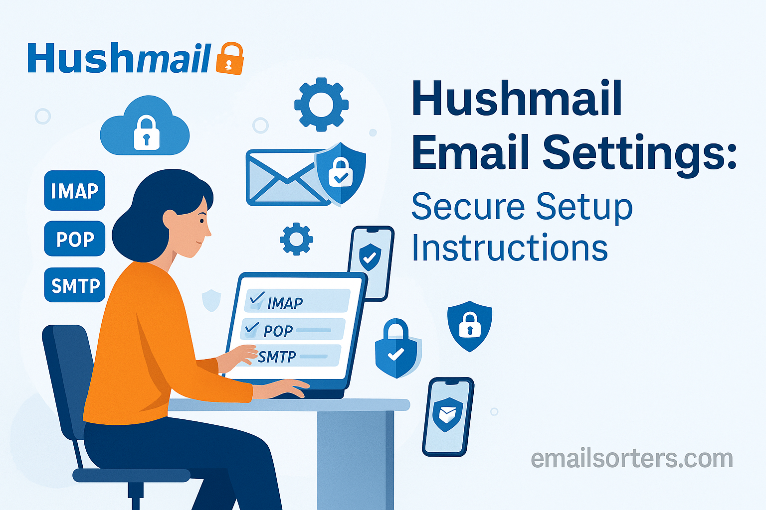Hushmail Email Settings
