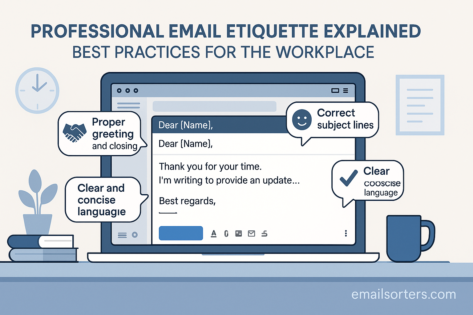 Professional email etiquette