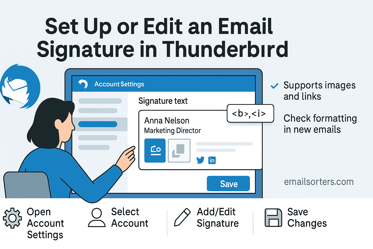 Thunderbird Signature