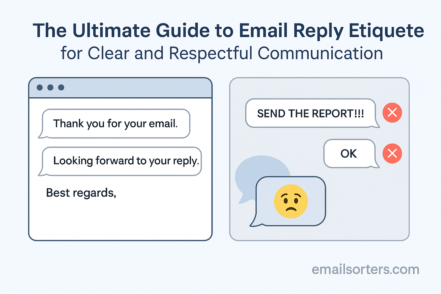 Email reply etiquette