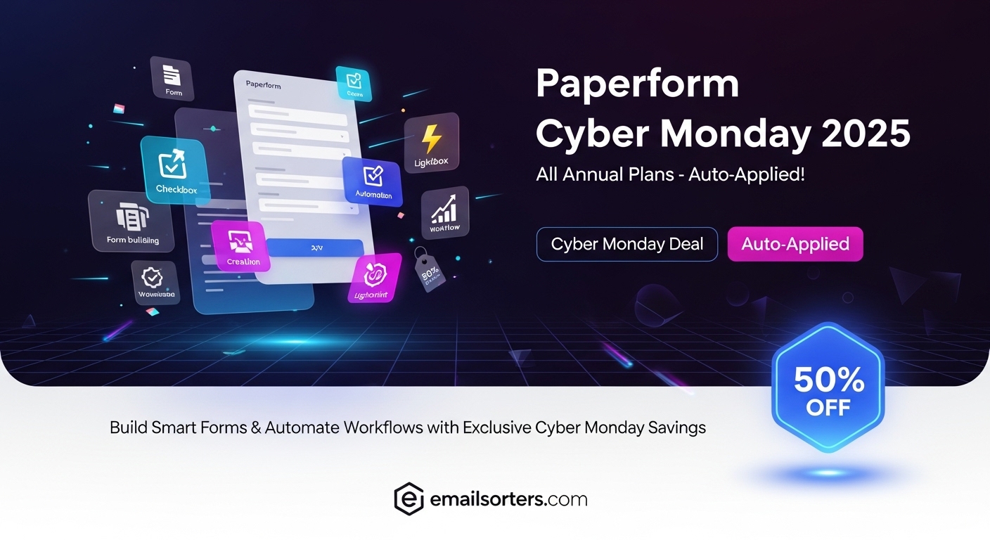 Paperform Cyber Monday