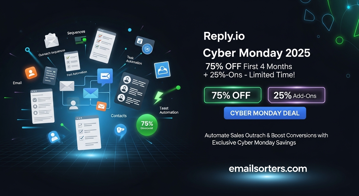 Reply.io Cyber Monday