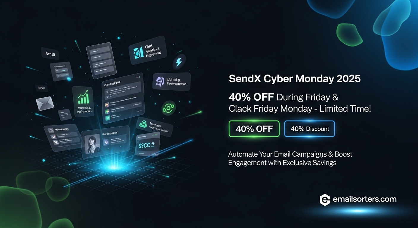 SendX Cyber Monday