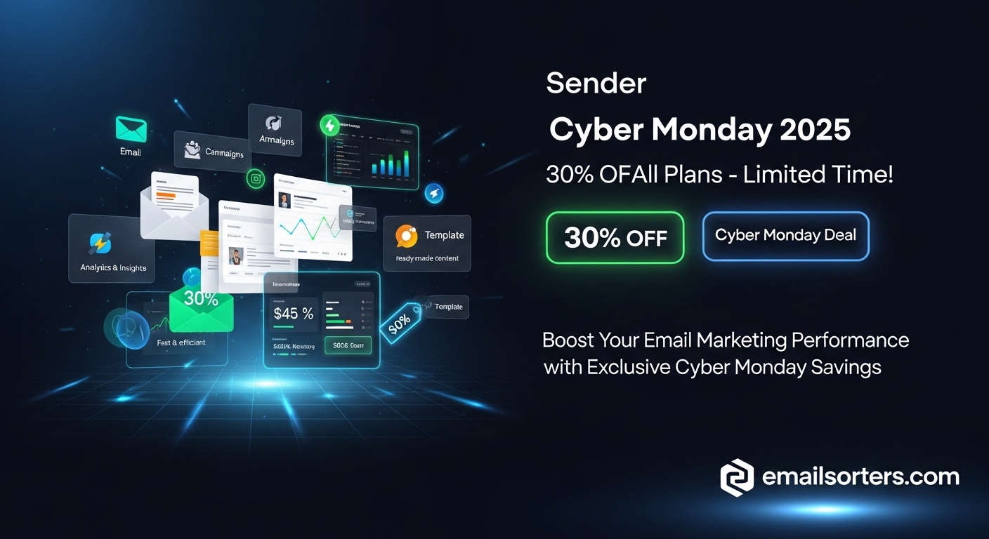 Sender Cyber Monday