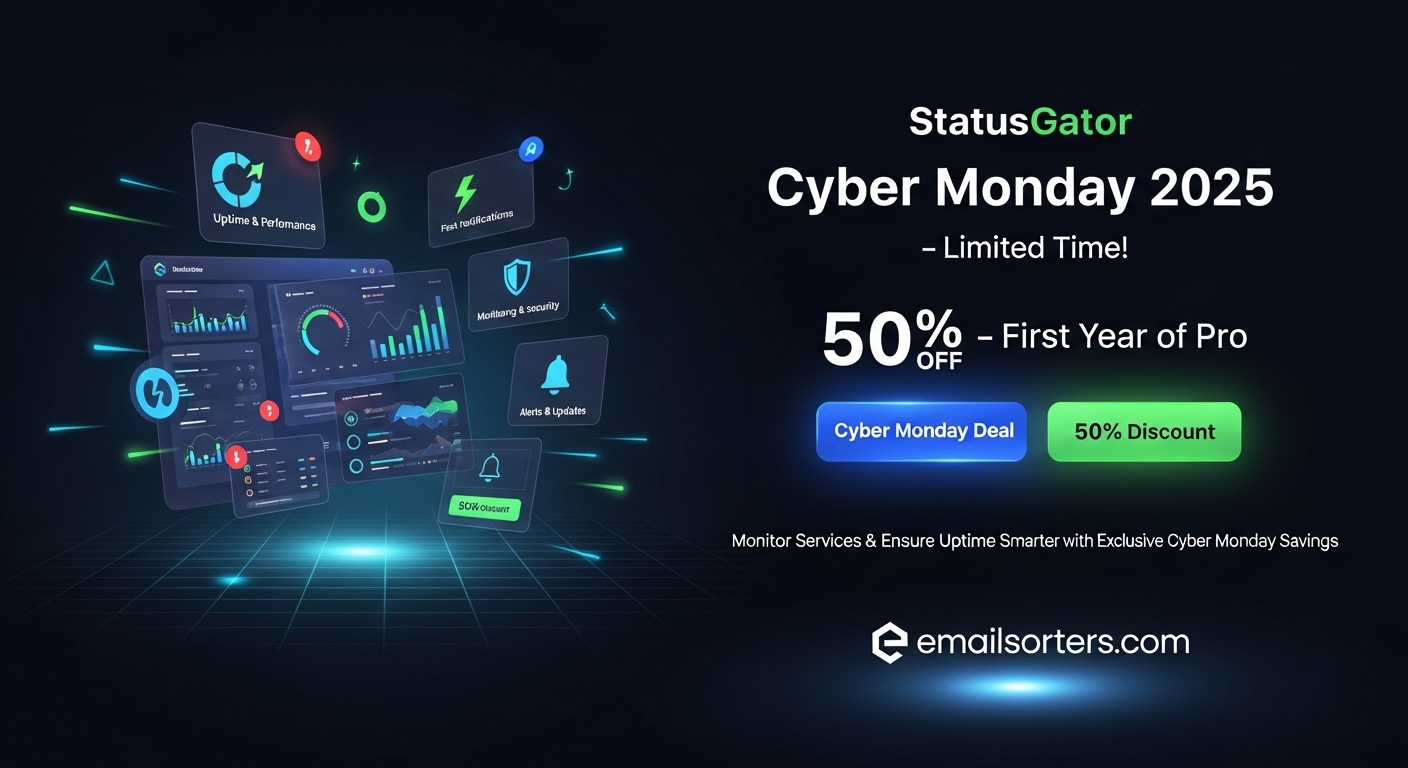 StatusGator Cyber Monday