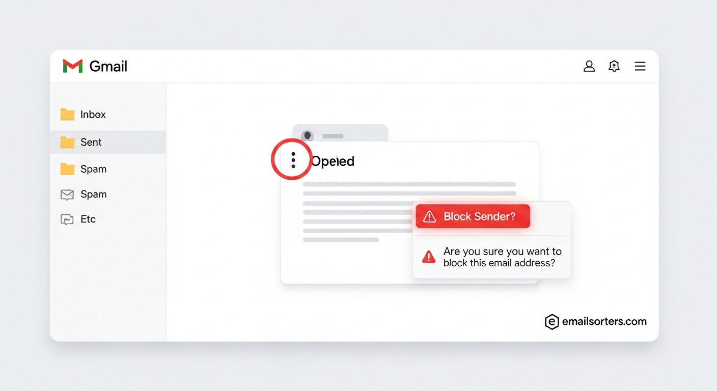 How to Block an Email Address in Gmail