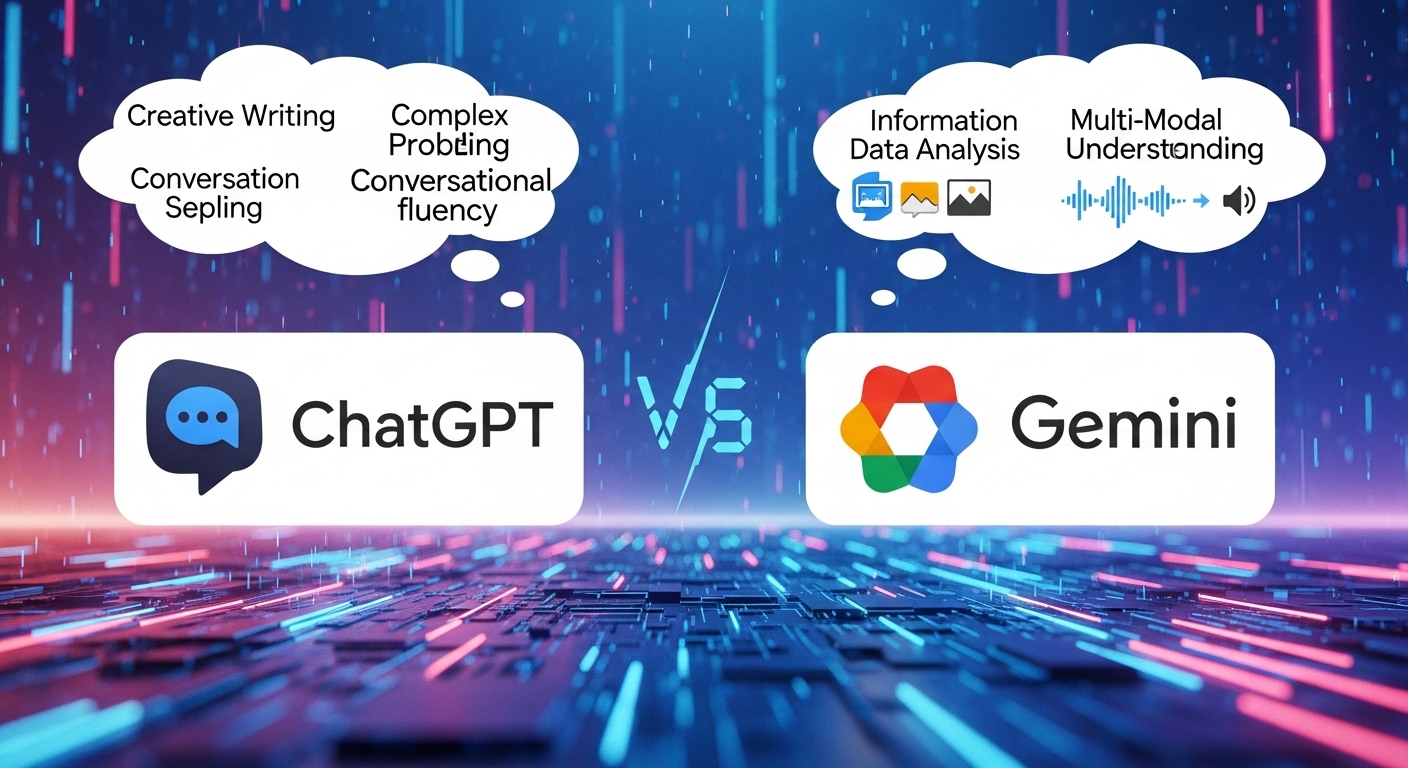 ChatGPT vs Google Gemini
