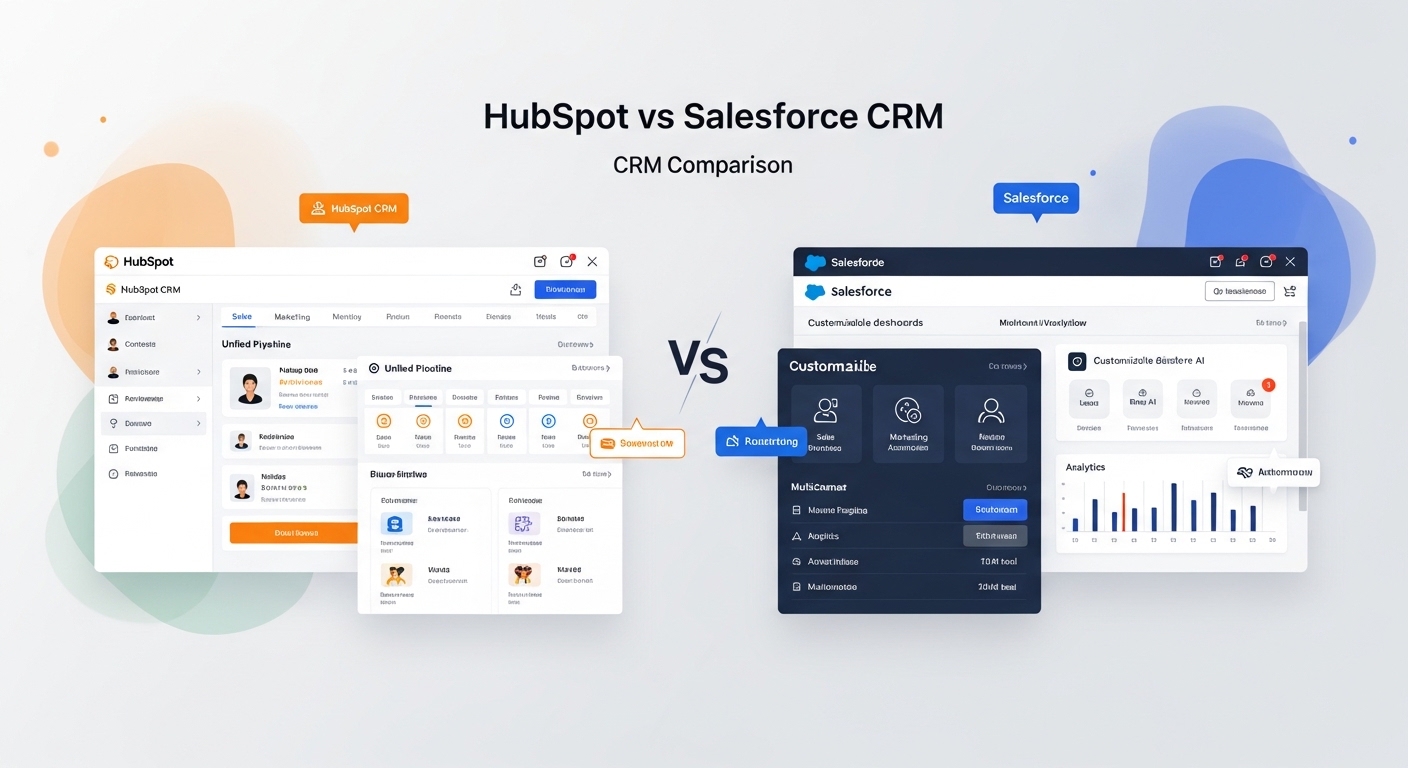 HubSpot vs Salesforce CRM Comparison
