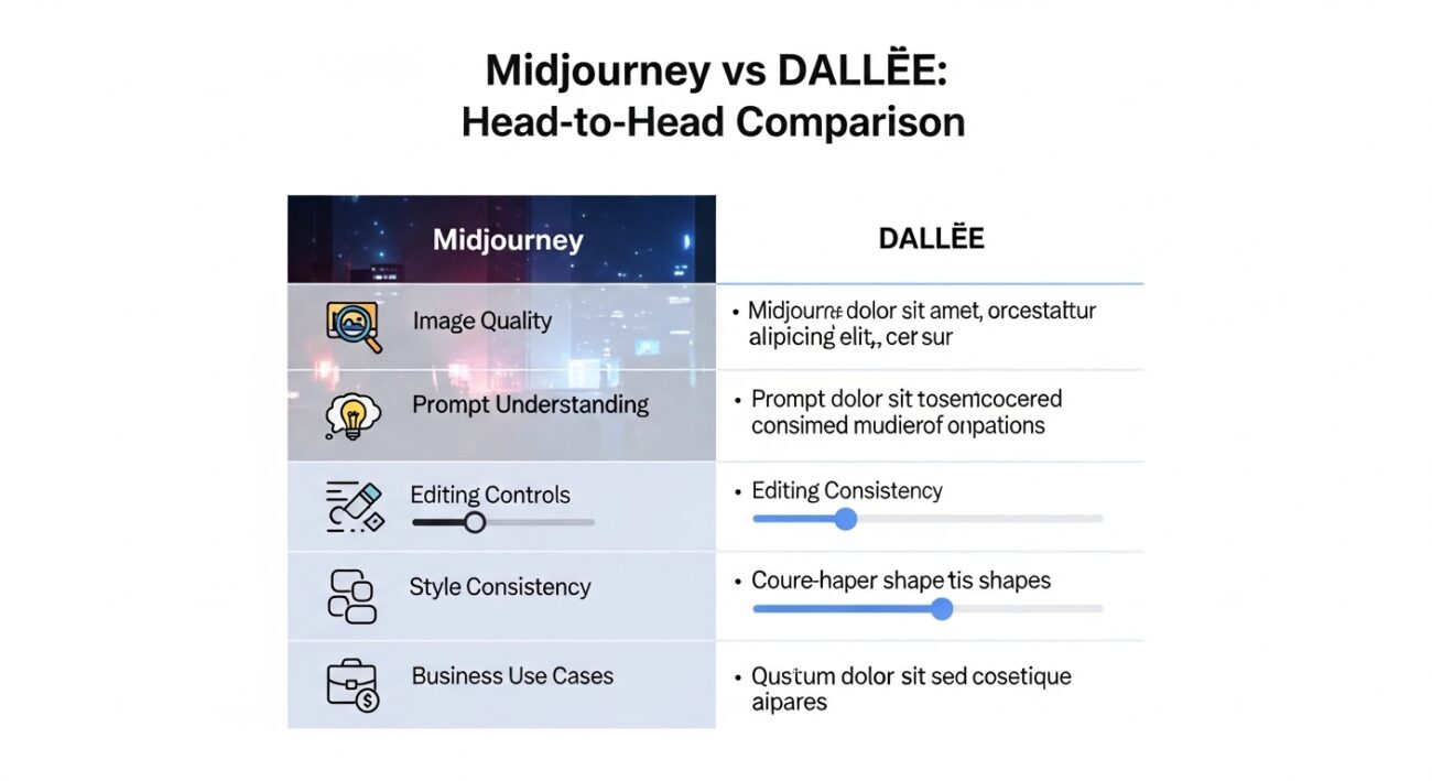 Midjourney vs DALL·E: Head-to-Head Comparison