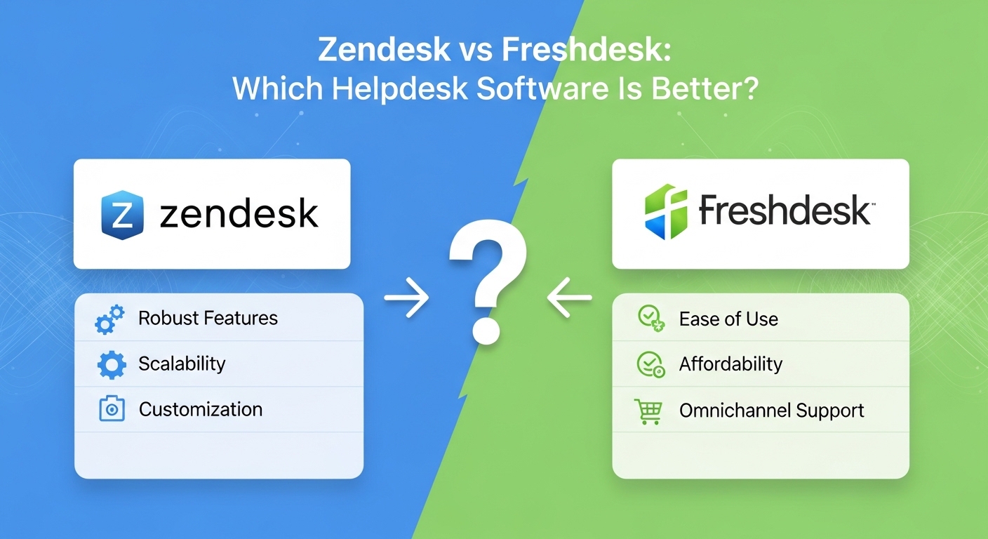 Zendesk vs Freshdesk