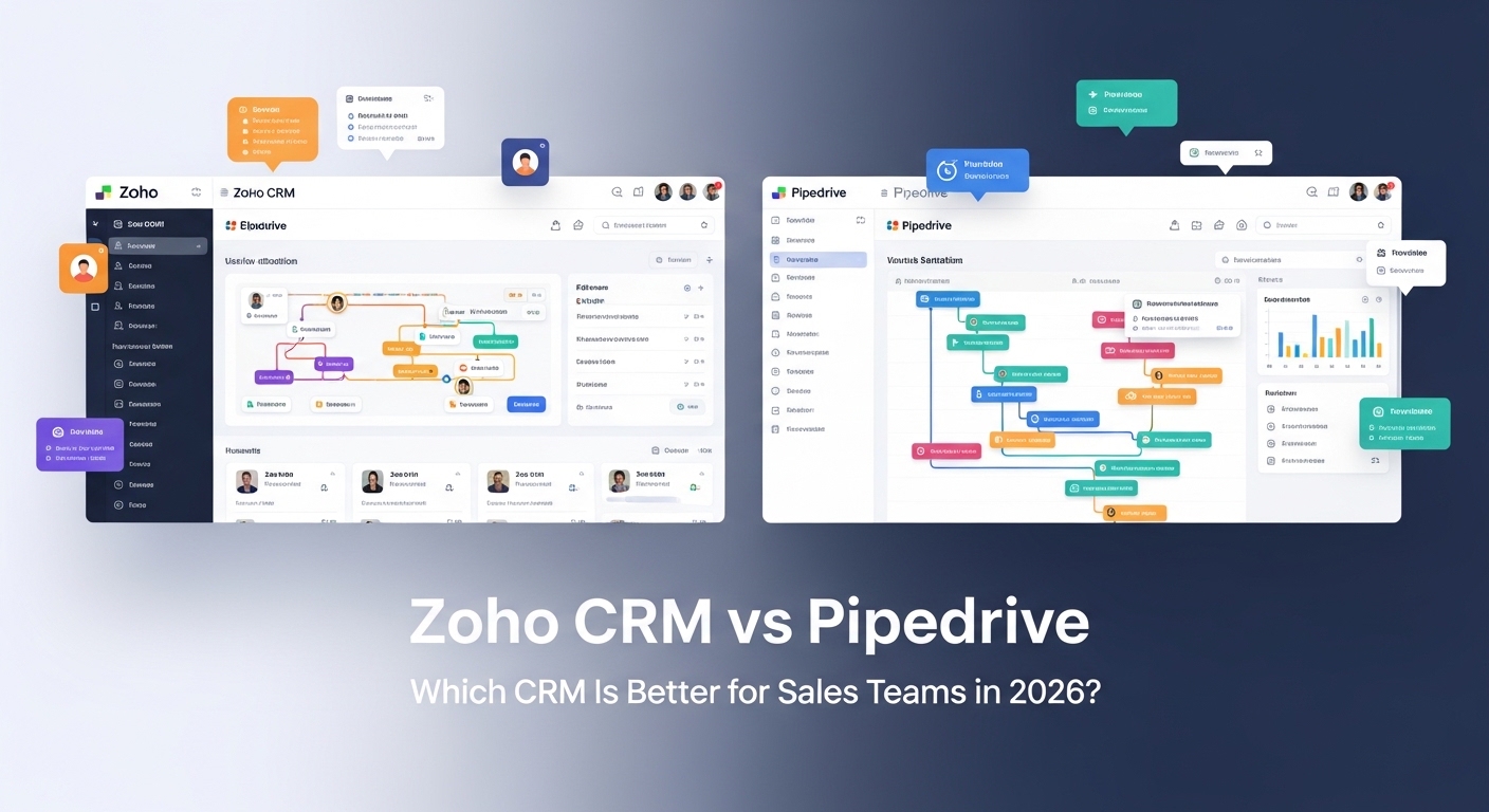 Zoho CRM vs Pipedrive