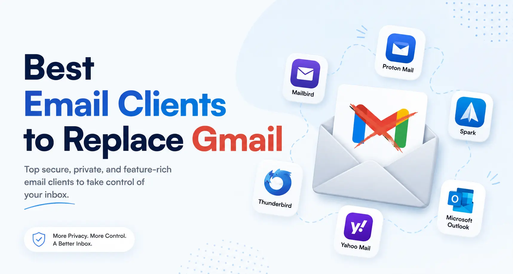 Best email clients to replace Gmail