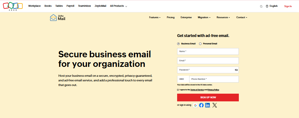 Zoho Mail